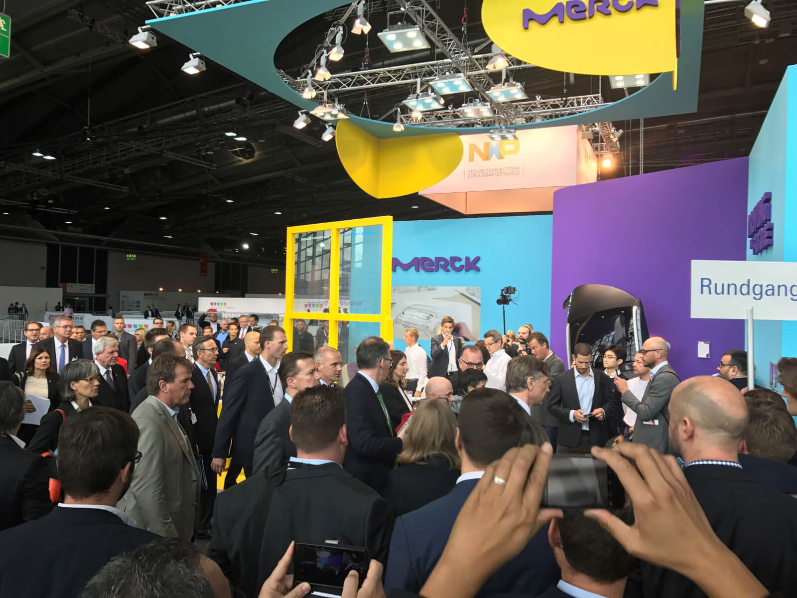 Merck booth at IAA Frankfurt