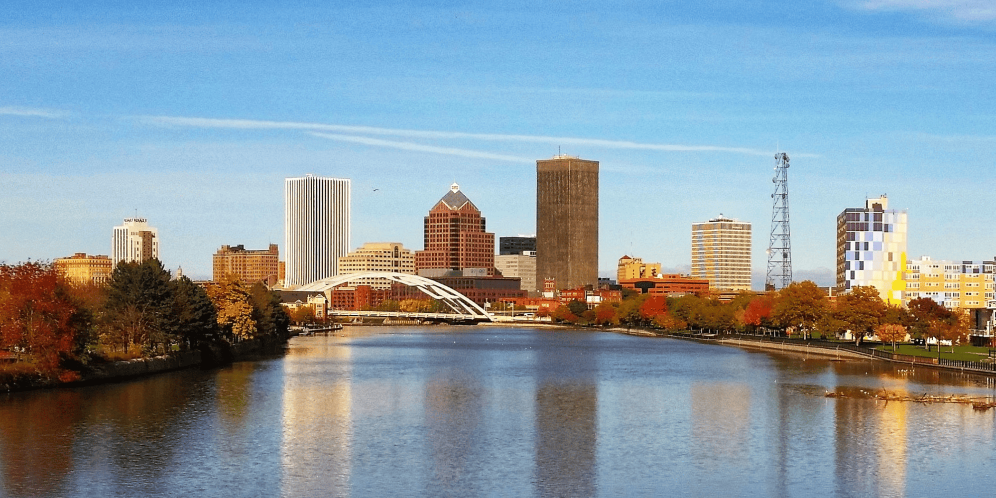 Skyline of Rochester, NY